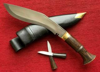 Hand-forged Gurkha Nepal Police Official Khukuri Khukri Kukri Knife 8 inch